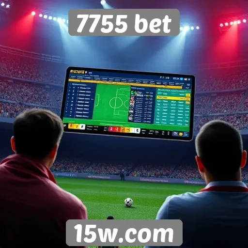 Apostas ao vivo e funcionalidades na 7755 bet